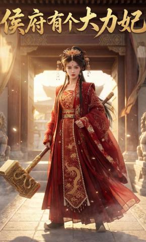 短剧《侯府有个大力妃》海报