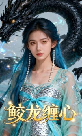 短剧《鲛龙缠心》海报