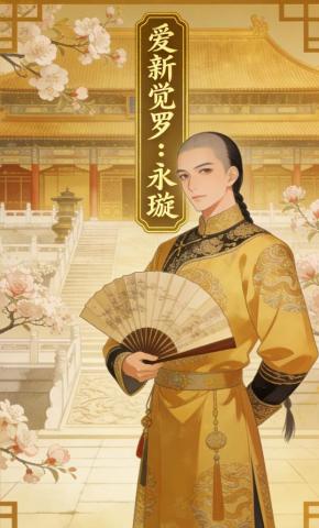 短剧《爱新觉罗：永璇》海报