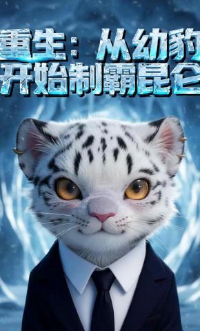 短剧《重生：从幼豹开始制霸昆仑》海报