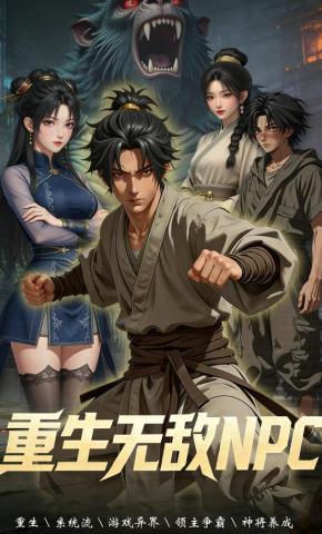 短剧《重生无敌NPC》海报