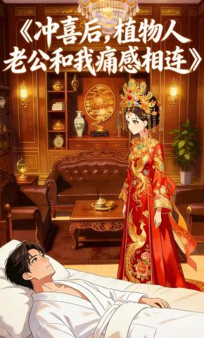 短剧《冲喜后，植物人老公和我痛感相连》海报