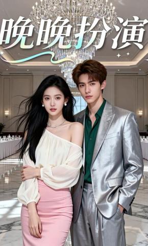 短剧《晚晚扮演》海报