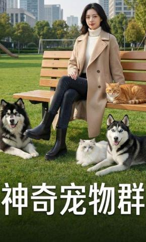 短剧《神奇宠物群》海报