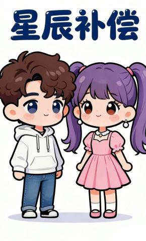 短剧《星辰补偿》海报