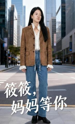 短剧《筱筱，妈妈等你》海报