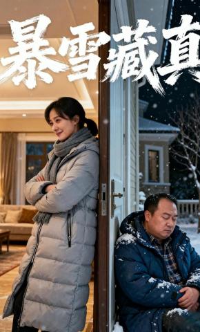 短剧《暴雪藏真》海报