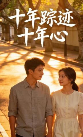 短剧《十年踪迹十年心》海报