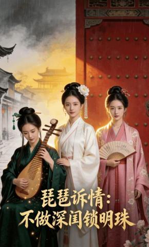 短剧《琵琶诉情：不做深闺锁明珠》海报