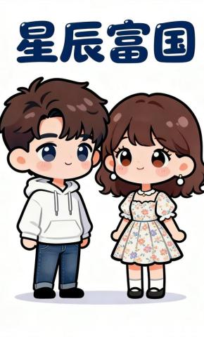 短剧《星辰富国》海报