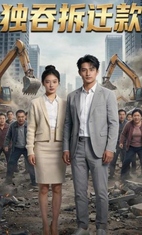 短剧《独吞拆迁款》海报