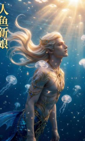 短剧《人鱼新娘》海报