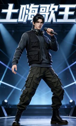 短剧《土嗨歌王》海报
