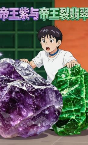 短剧《帝王紫与帝王裂翡翠》海报