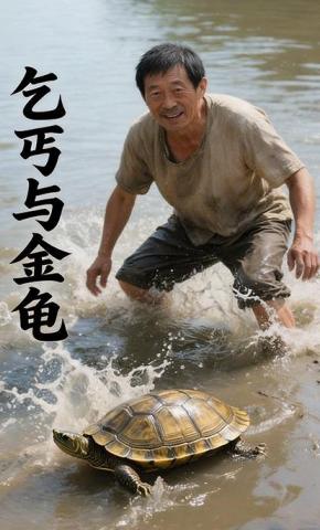 短剧《乞丐与金龟》海报