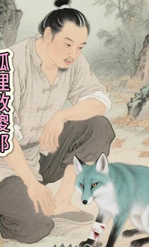 短剧《狐狸救傻郎》海报