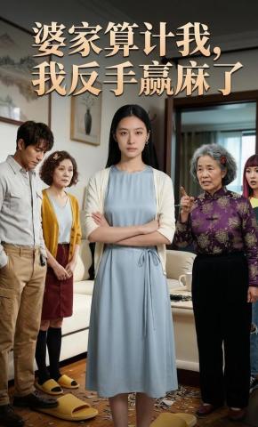 短剧《婆家算计我，我反手赢麻了》海报
