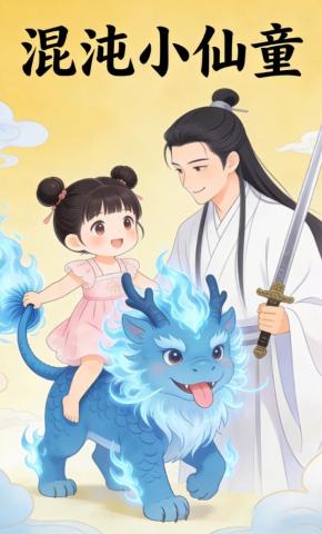 短剧《混沌小仙童》海报