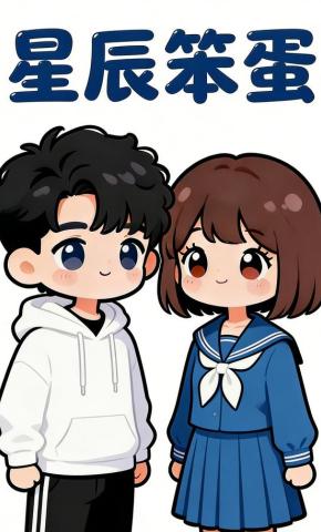 短剧《星辰笨蛋》海报