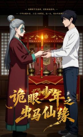 短剧《诡眼少年之出马仙缘》海报