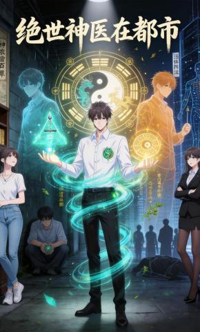 短剧《绝世神医在都市》海报