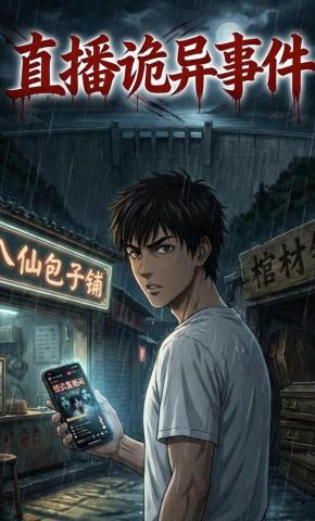短剧《直播诡异事件》海报