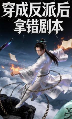 短剧《穿成反派后拿错剧本》海报