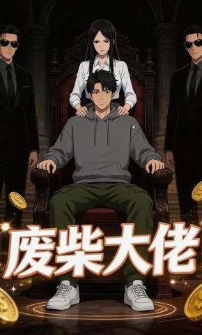 短剧《废柴大佬》海报