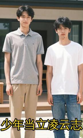 短剧《少年当立凌云志》海报