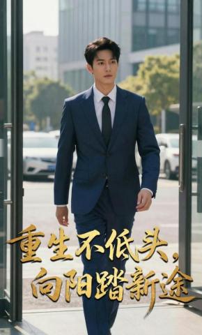 短剧《重生不低头，向阳踏新途》海报