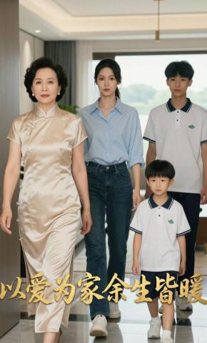 短剧《以爱为家余生皆暖》海报