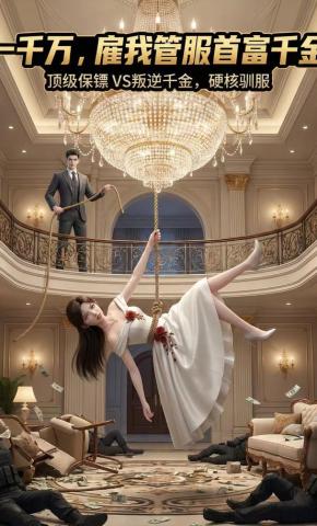 短剧《一千万，雇我管服首富千金》海报