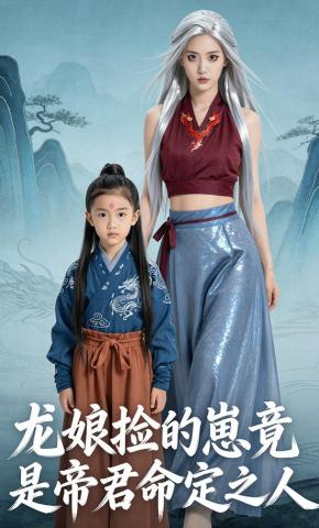 短剧《龙娘捡的崽竟是帝君命定之人》海报