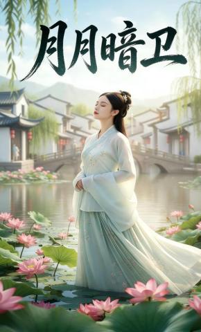 短剧《月月暗卫》海报