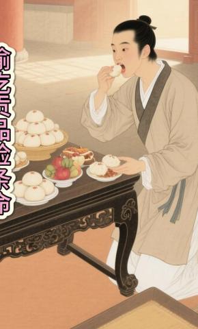 短剧《偷吃贡品捡条命》海报