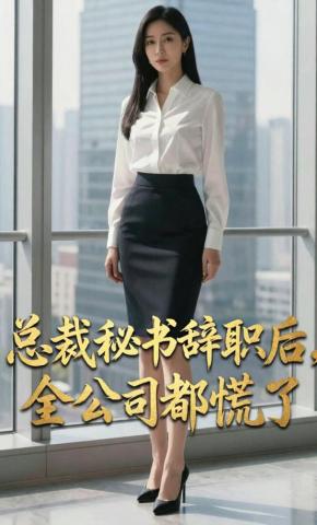 短剧《总裁秘书辞职后，全公司都慌了》海报