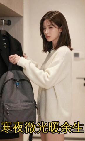 短剧《寒夜微光暖余生》海报