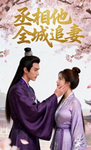 短剧《丞相他全城追妻》海报