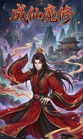 短剧《成仙魔修》海报