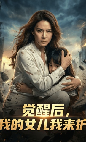 短剧《觉醒后，我的女儿我来护》海报