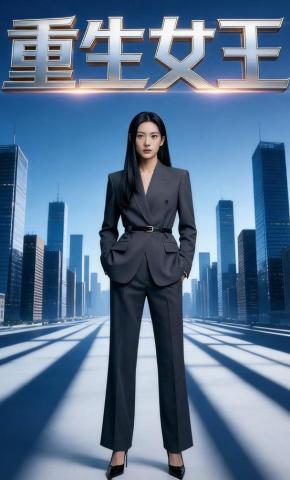 短剧《重生女王》海报
