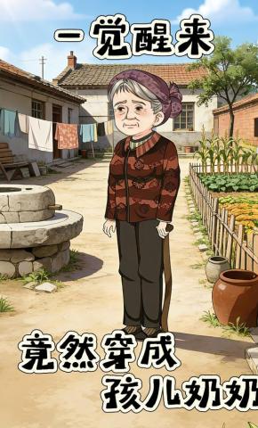 短剧《一觉醒来竟然穿成孩儿奶奶》海报