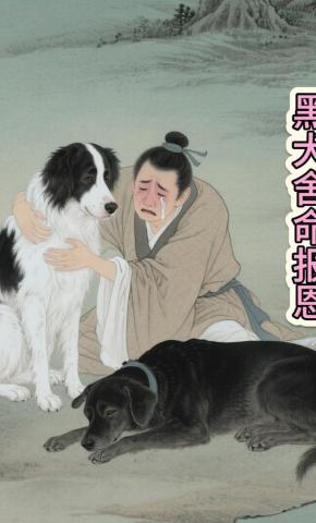 短剧《黑犬舍命报恩》海报