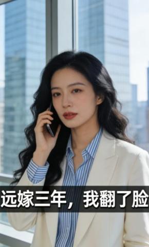 短剧《远嫁三年，我翻了脸》海报