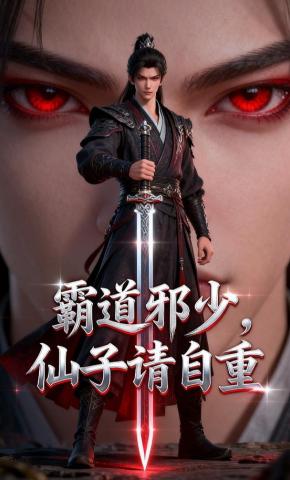 短剧《霸道邪少，仙子请自重》海报