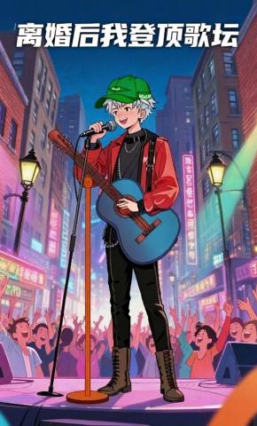 短剧《离婚后我登顶歌坛》海报