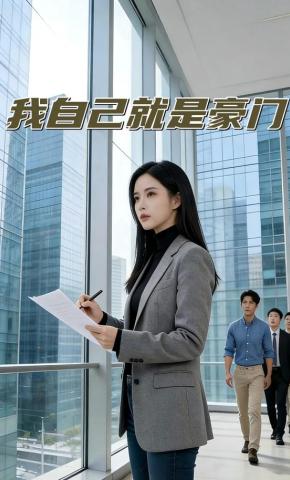 短剧《我自己就是豪门》海报