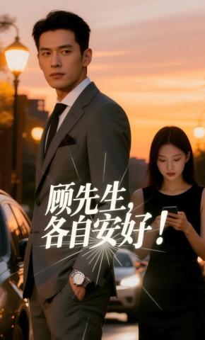 短剧《顾先生各自安好》海报