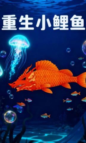 短剧《重生小鲤鱼》海报