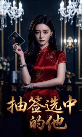 短剧《抽签选中的他》海报